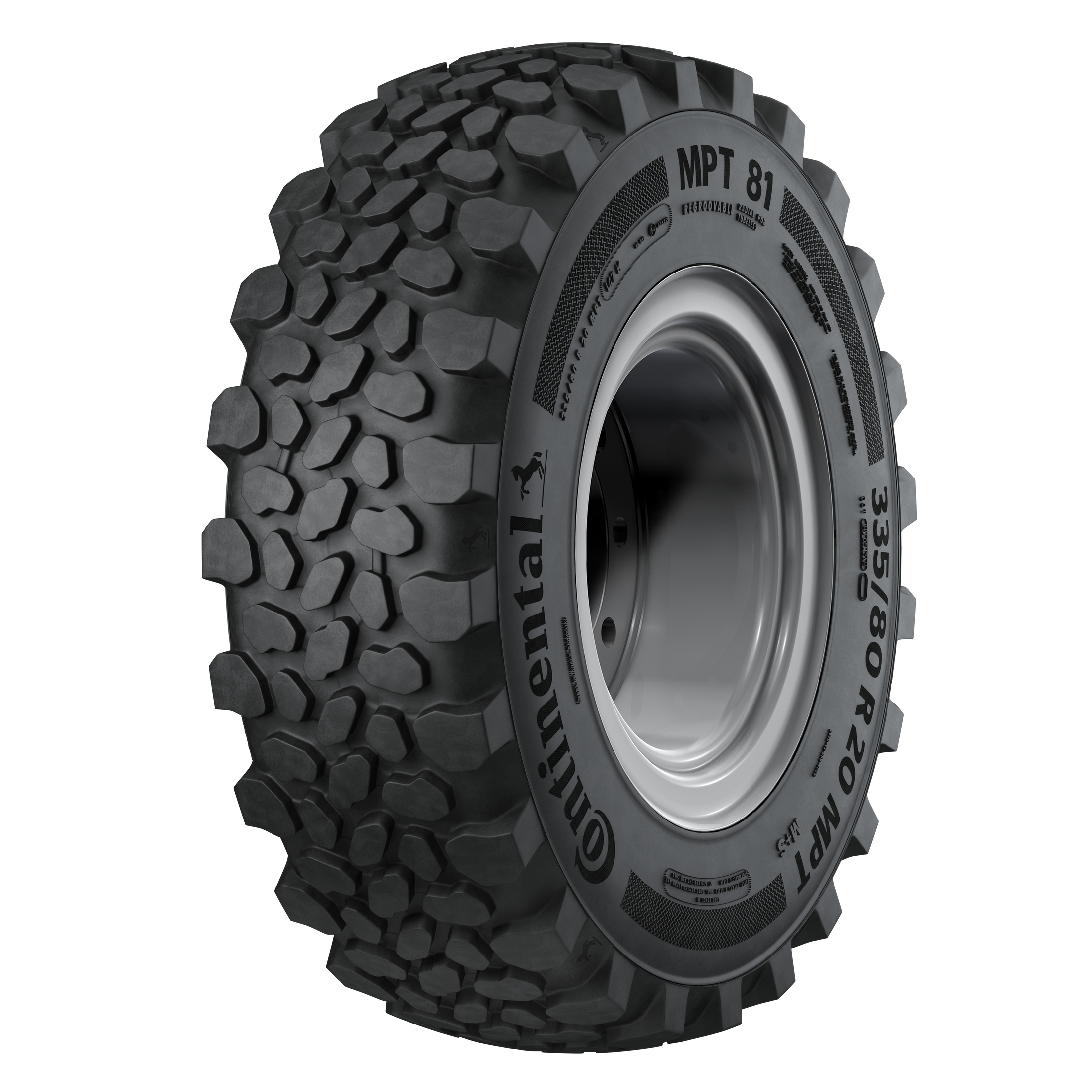 Set Of 6 Continental 275/80r20 MPT 81 8x200