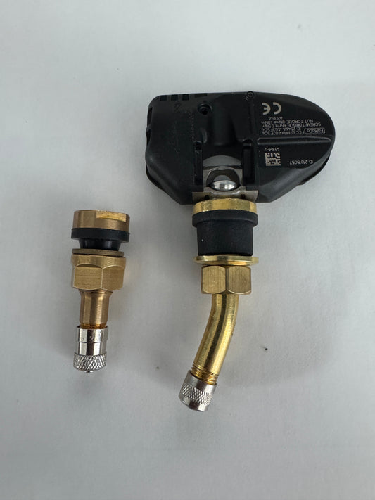 Valve stems for mpt wheels with tpms ford f450-600 set of 6